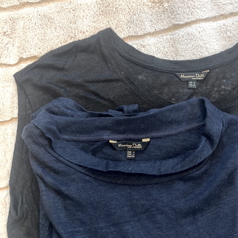 Classic shirts tops. Massing Dutti Bundle of 2. Size S